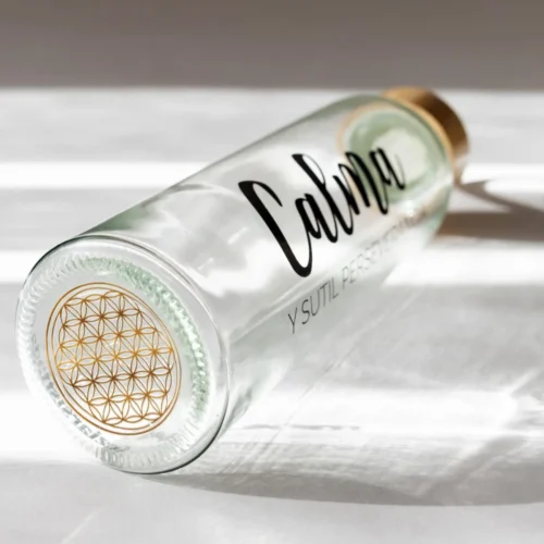 Botella mantra Calma y sutil perseverancia