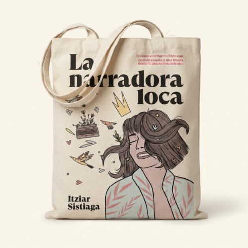 Totebag La narradora loca