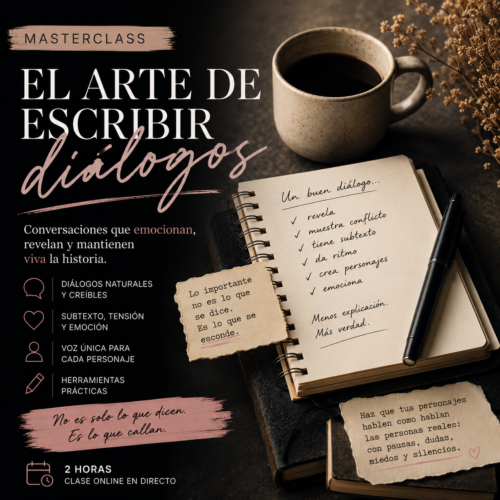 Masterclass: El arte de escribir diálogos